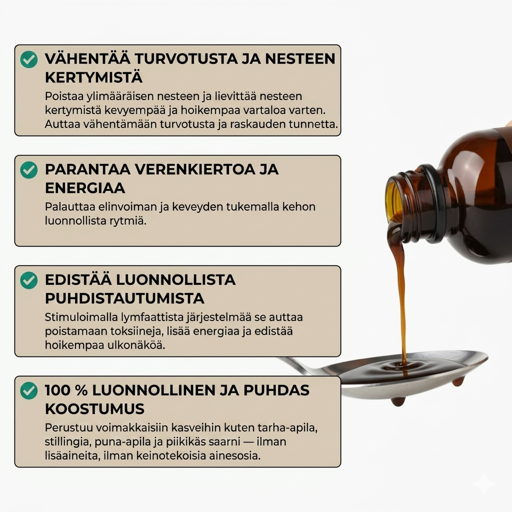 LYMFAATTINEN POISTOELIKSIIRI